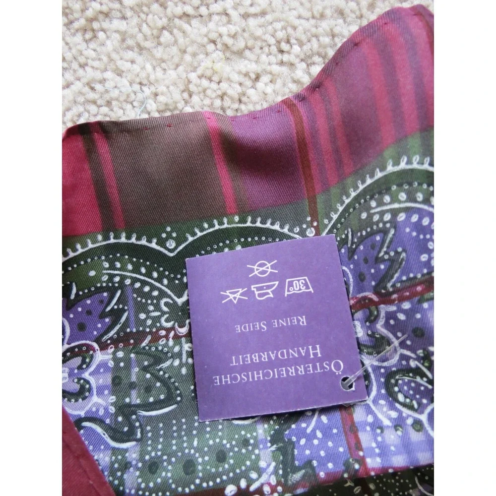 Handdruck nwt silk